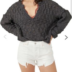 Free People pullover sweater.  Brand new with tags